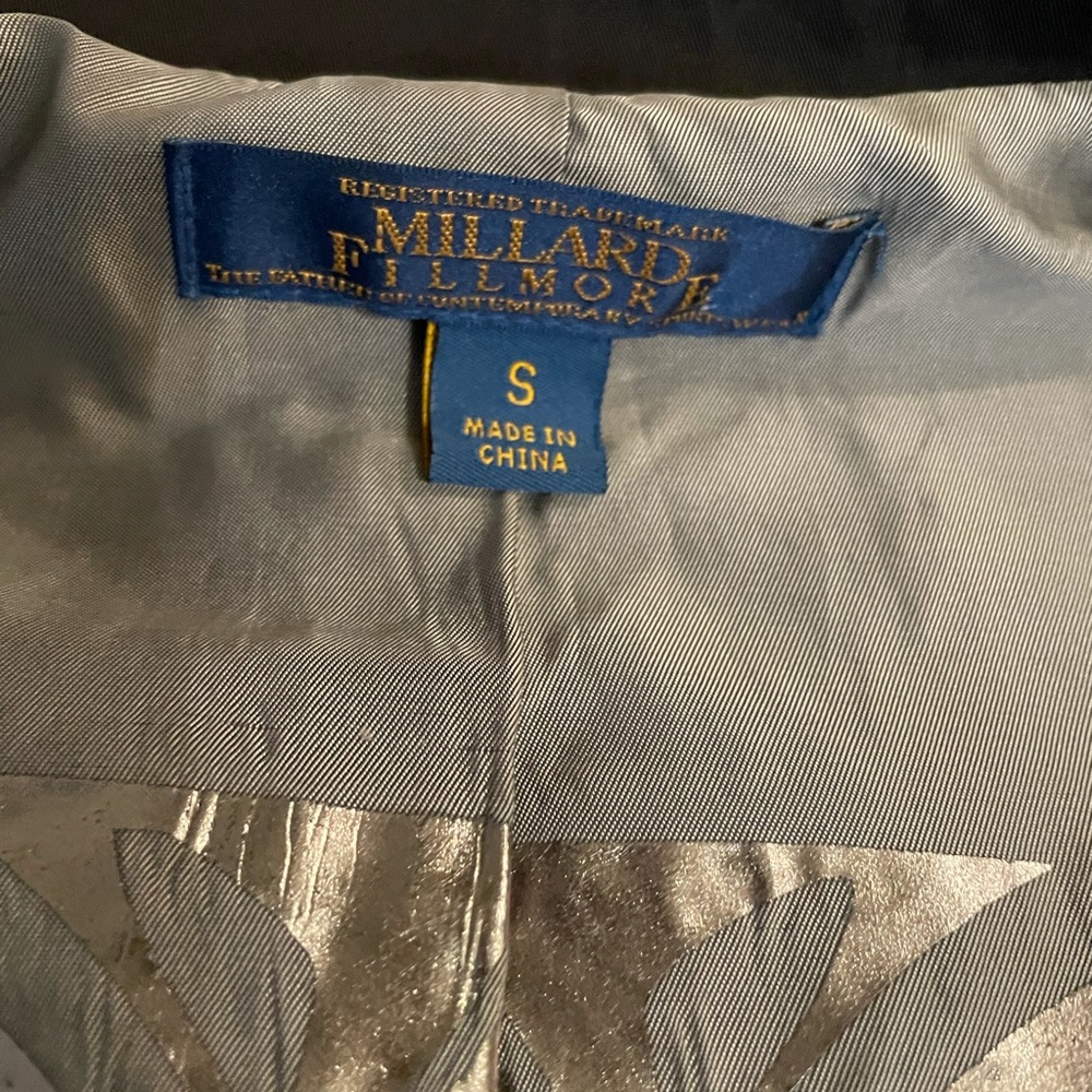 Millard Fillmore Black Moto Jacket Women's Size S - Picture 7 of 8